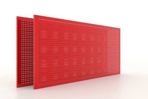 Панель перфорированная для верстака 1880 мм, красная, 1 шт FERRUM 11.934-3000