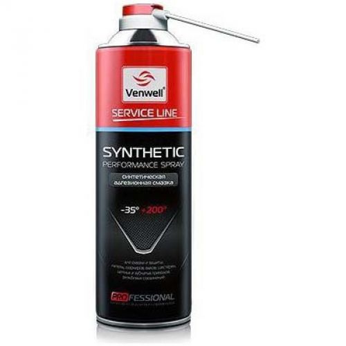 Смазка синтетическая адгезионная Synthetic Performance Spray, 500 мл VENWELL VW-SL-019RU