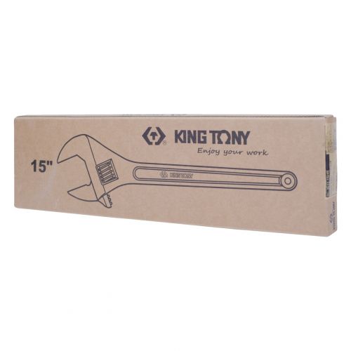 Ключ разводной 375 х 43 мм, хром KING TONY 3611-15HR