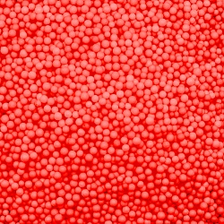 Шарики пенопласт, красные, мелкие, D 2-3 мм, 10 гр