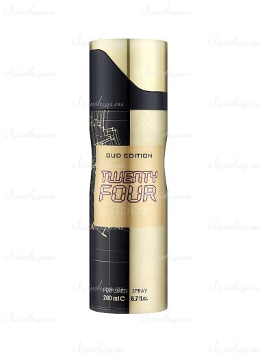 Fragrance World Twenty Four Gold Oud Edition ♦ Дезодорант