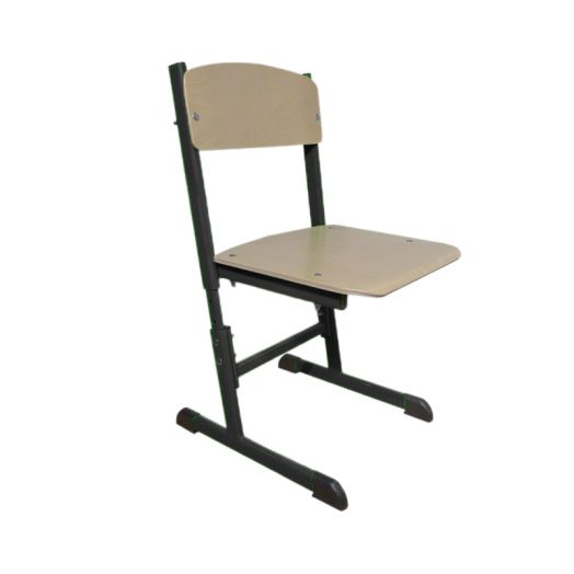 GREEN стул ученический регулируемый (Чёрный металлокаркас)