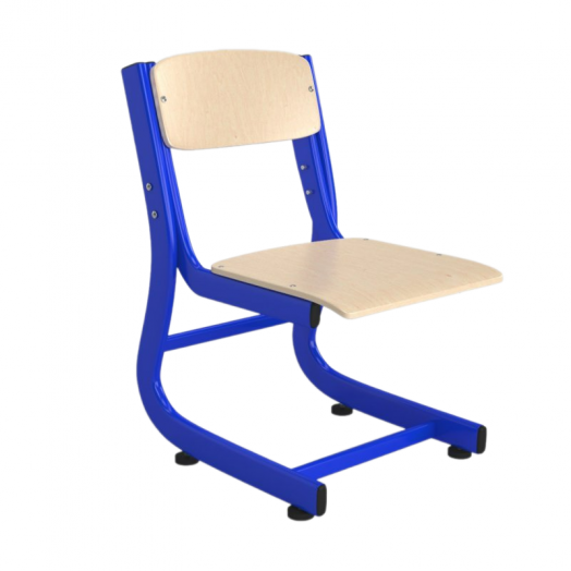 АТЛАНТ-ПРЕМИУМ стул ученический регулируемый (Синий металлокаркас)