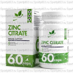 Natural Supp Zinc Citrate 60 caps