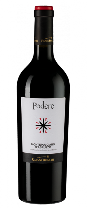 Podere Montepulciano d'Abruzzo, 0.75 л., 2017 г.
