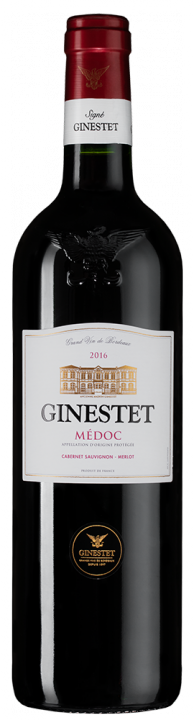 Ginestet Medoc, 0.75 л., 2016 г.