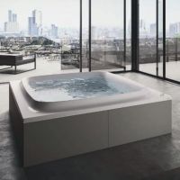 Гидромассажная ванна с подогревом Jacuzzi Skyline с хромотерапией и 10 форсунками 190x190 схема 5