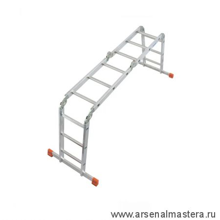 Универсальная шарнирная лестница - стремянка трансформер Krause Monto MULTIMATIC, 4х3 AM120632