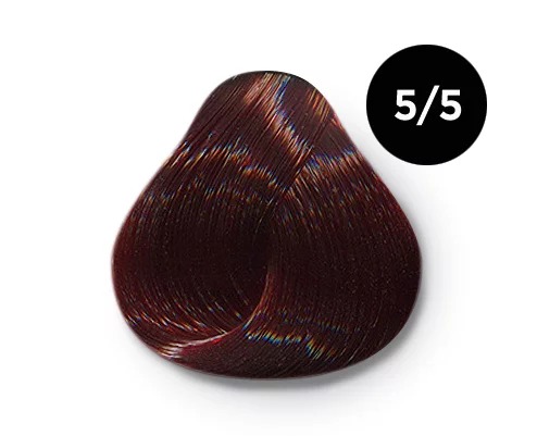 Перманентная крем-краска для волос OLLIN COLOR  5/5 светлый шатен махагоновый