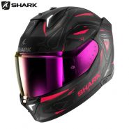 Шлем Shark Skwal i3, Черно-серо-розовый