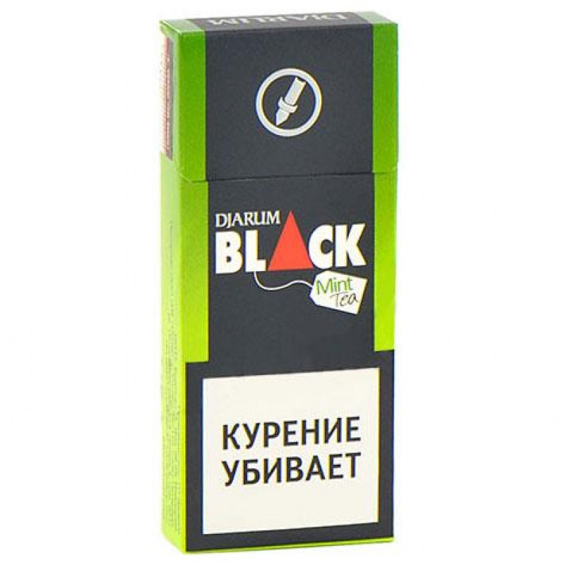 Кретек Djarum Black Mint (Зеленый чай) 10 штук.