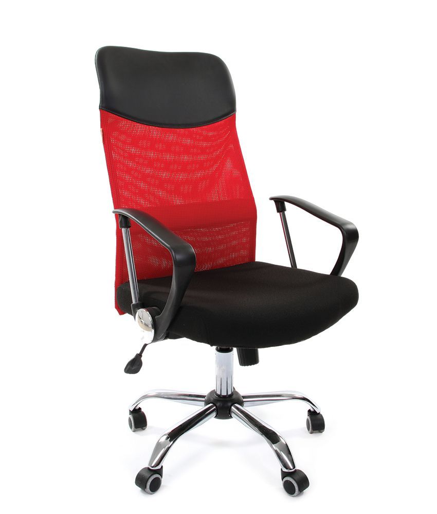 Кресло для руководителя CHAIRMAN 610 (Красное)
