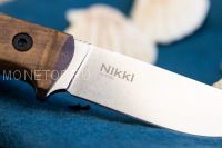 Нож Kizlyar Supreme Nikki D2 StoneWash Орех