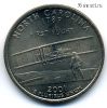 США 25 центов 2001 P Северная Каролина
