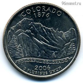 США 25 центов 2006 D Колорадо