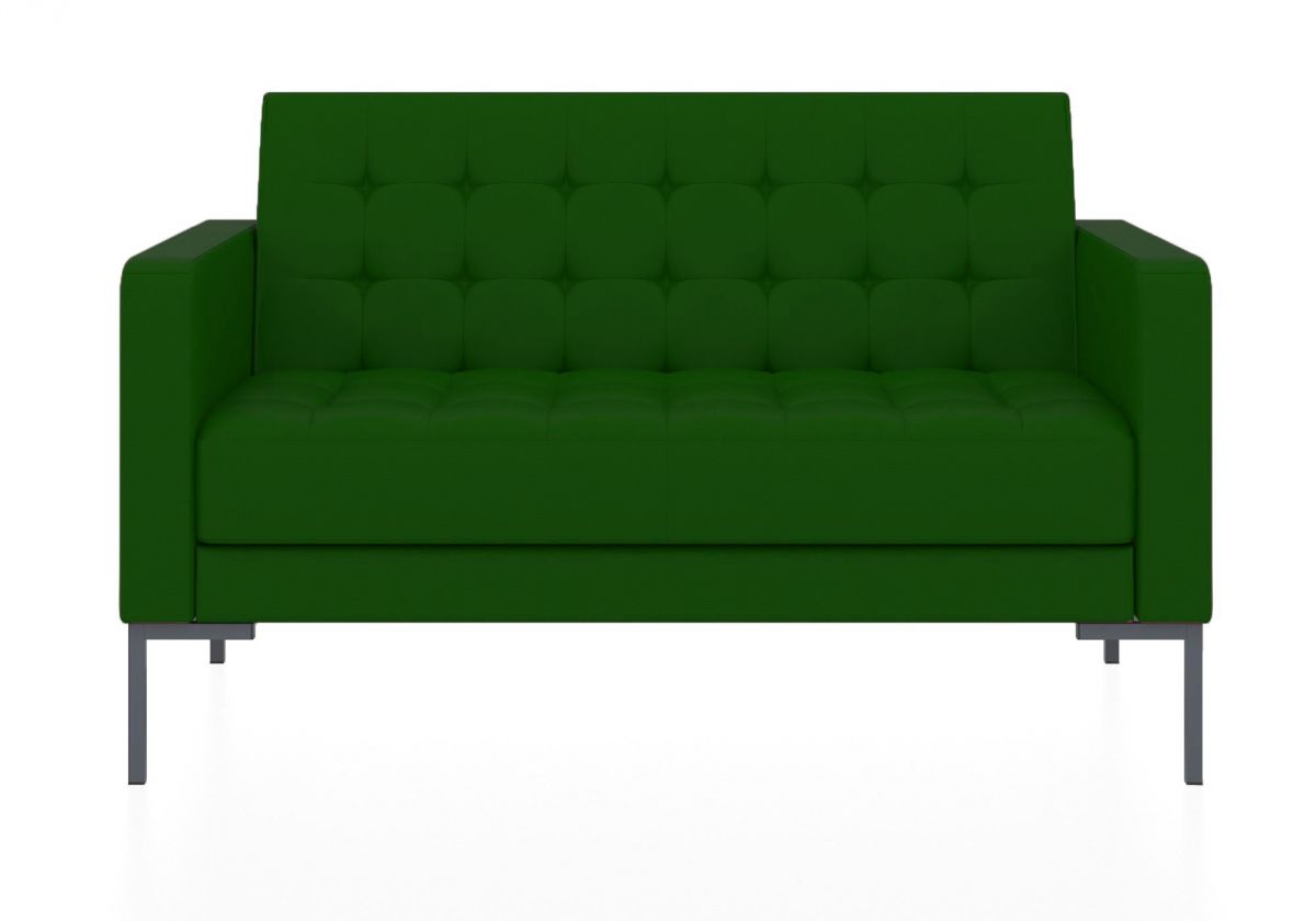 Двухместный диван Нэкст (Цвет обивки зелёный)