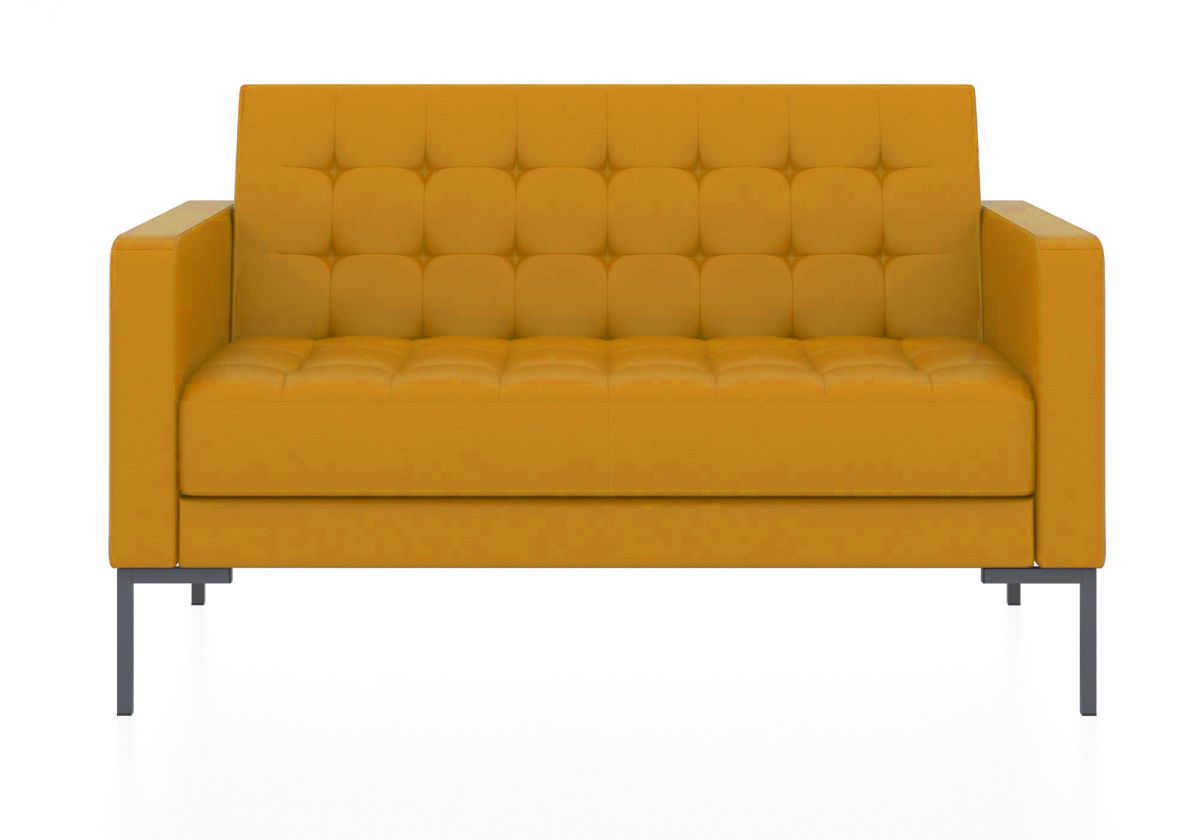 Двухместный диван Нэкст (Цвет обивки оранжевый)