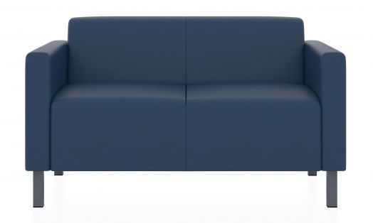 Двухместный диван Евро (Цвет обивки синий)
