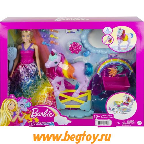 Набор игровой Barbie Dreamtopia Rainbow Potty Unicorn GTG01