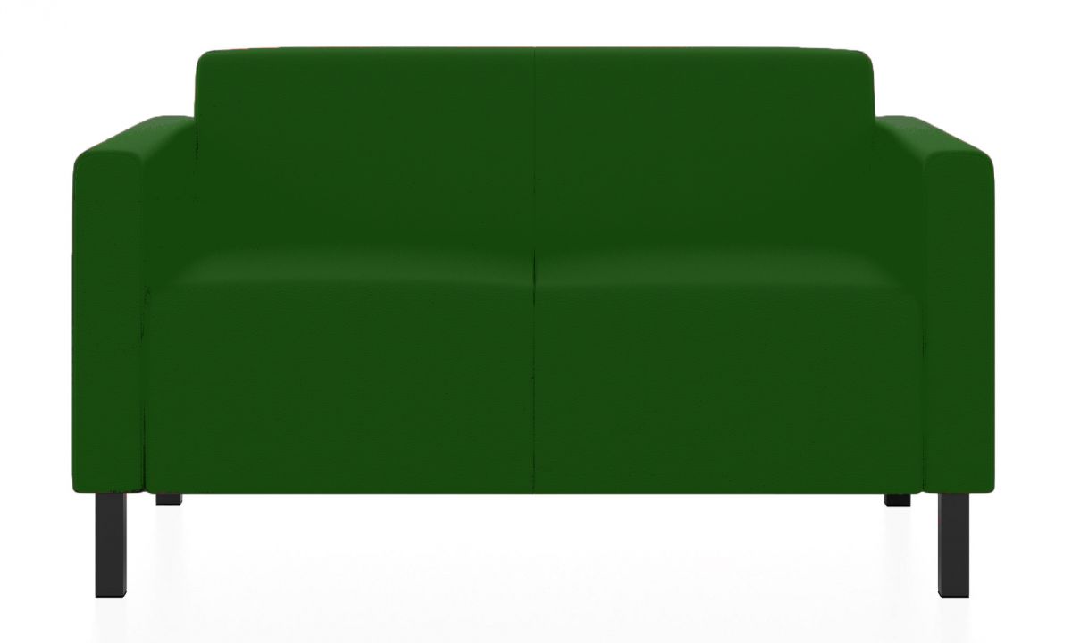 Двухместный диван Евро (Цвет обивки зелёный)