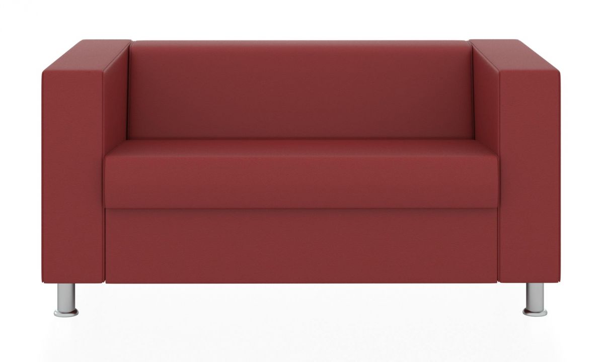 Двухместный диван Аполло (Цвет обивки красный)