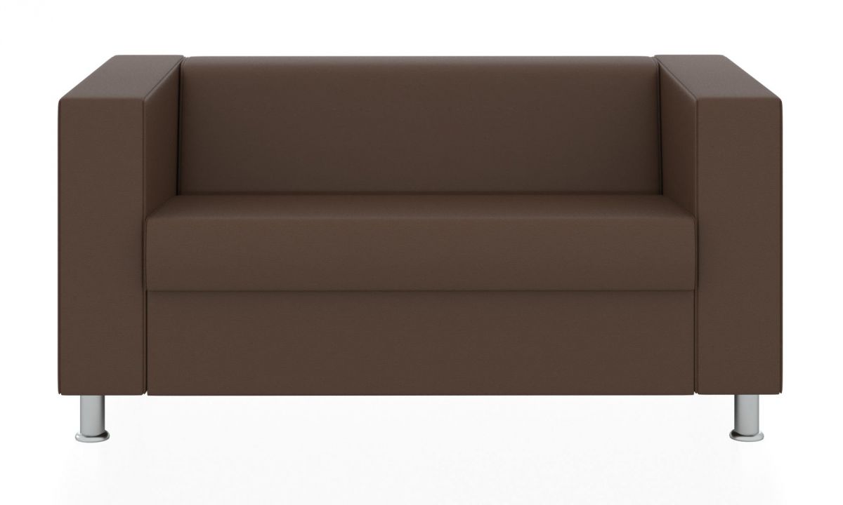 Двухместный диван Аполло (Цвет обивки коричневый)
