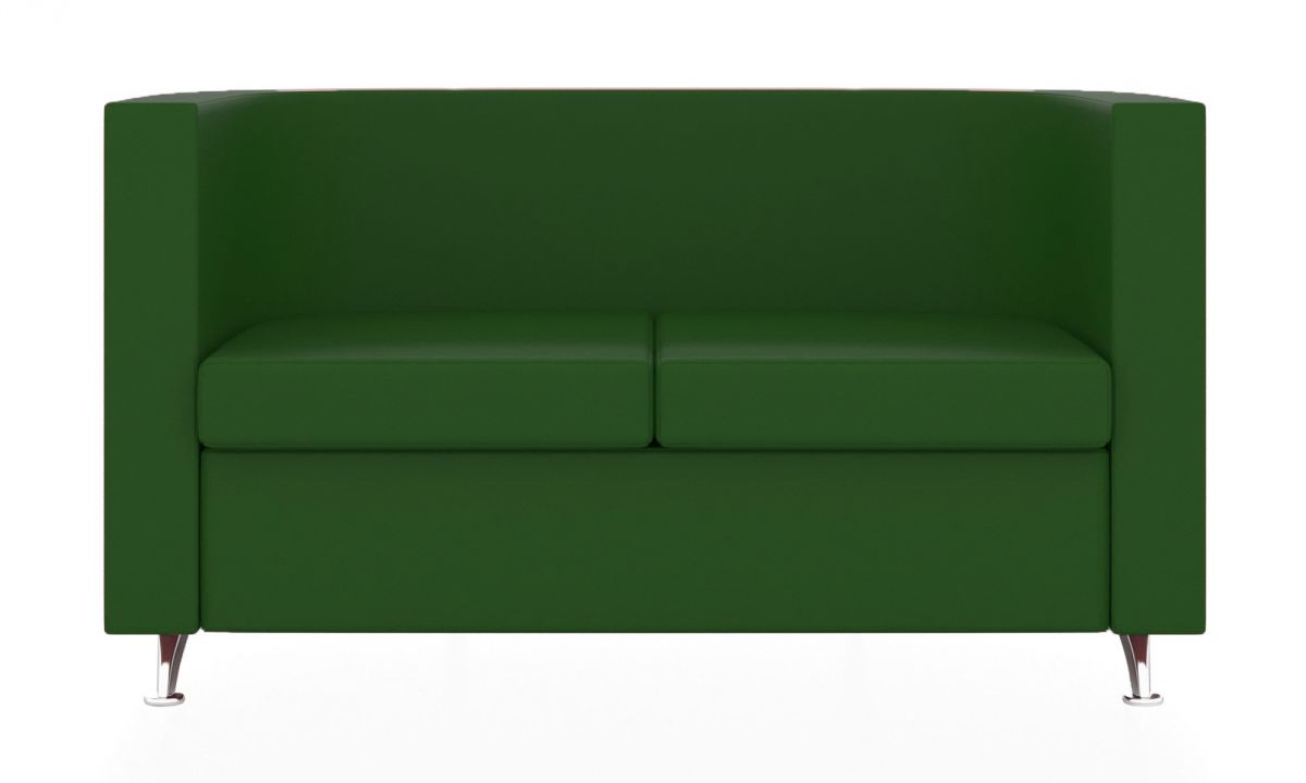 Двухместный диван Эрго (Цвет обивки зелёный)