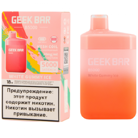 GEEKBAR B5000 - White Gummy Ice
