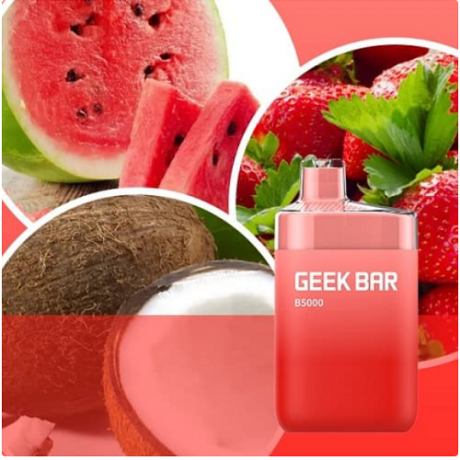 GEEKBAR B5000 - Watermelon Strawberry Coconut