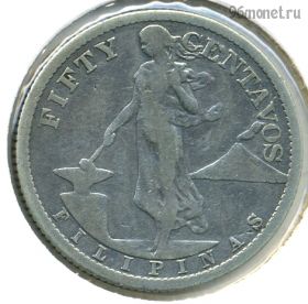 Филиппины 50 сентаво 1907