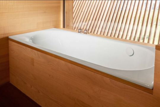 Прямоугольная встраиваемая ванна Bette Comodo 1640 левая 170x75 схема 4