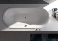 Овальная отдельностоящая ванна Bette Lux Oval 3467 190х90 схема 5