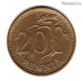 Финляндия 20 пенни 1982 К