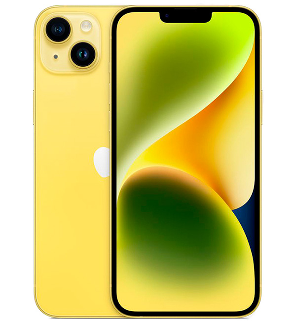 Apple iPhone 14 nano SIM+eSIM 128GB, желтый