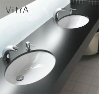Врезная раковина для ванной комнаты VITRA S20 59х45 см 6069B003-0012 схема 3