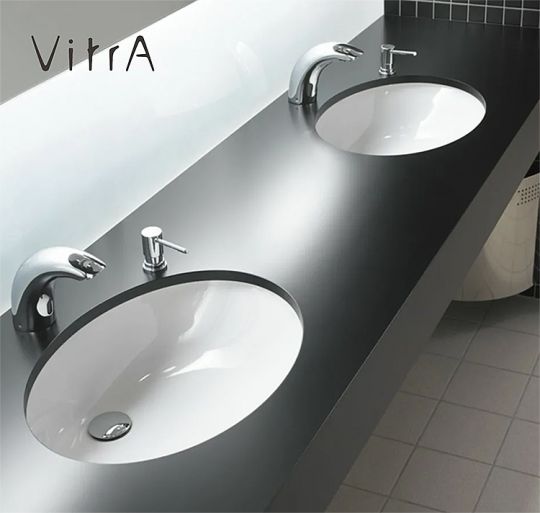Врезная раковина для ванной комнаты VITRA S20 59х45 см 6069B003-0012 ФОТО