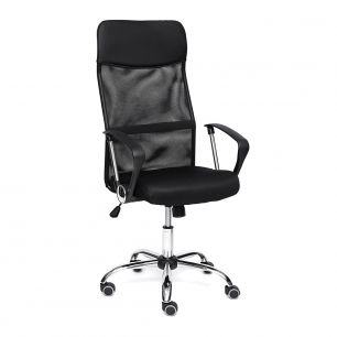 Кресло офисное TetChair Practic (Черная ткань-сетка)