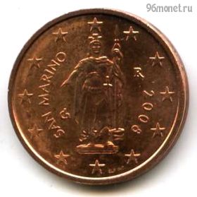 Сан-Марино 2 евроцента 2008