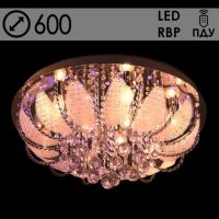 Люстра 55722/600 CR хром 8х40Вт E14 LED-RBP ПДУ 60х60х27см