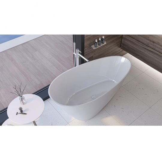 Отдельностоящая каменная ванна WHITECROSS Spinel C 150x70 0211.150070 схема 14