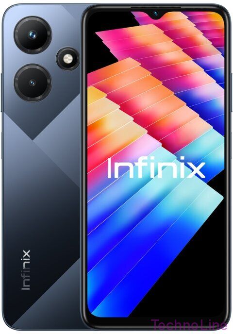 Смартфон Infinix Hot 30i 8/128 ГБ RU, Dual nano SIM, черный