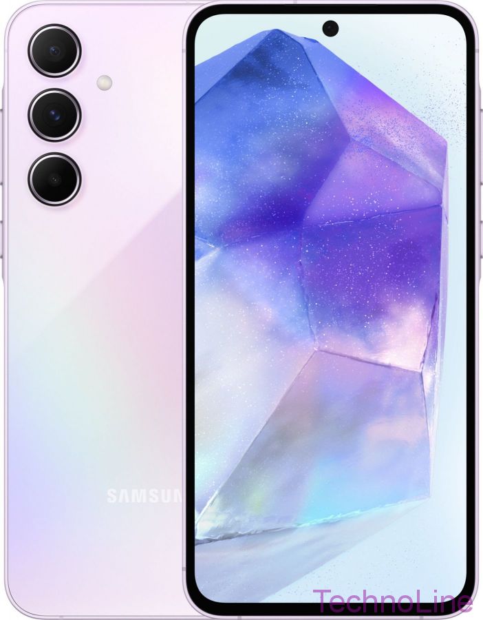 Смартфон Samsung Galaxy A55 5G 8/256 ГБ, Dual: nano SIM + eSIM, Lilac EU