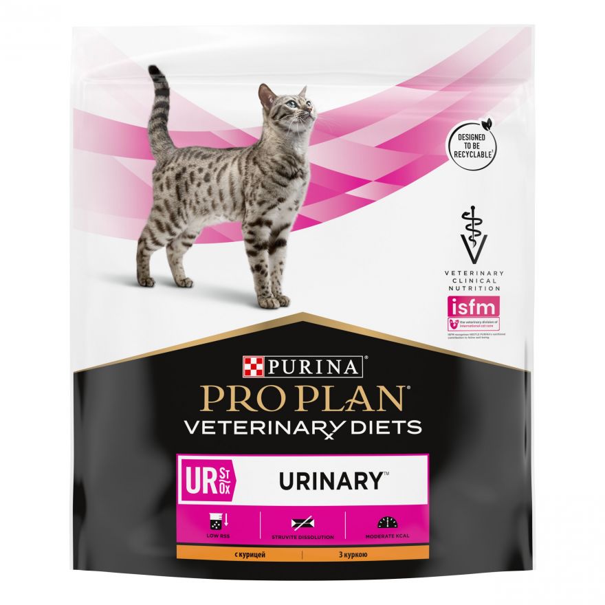 Purina ветеринарная диета для кошек Уринари в ассортименте 1,5кг