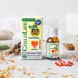 Органический витамин D3 ChildLife на масляной основе