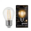 Лампа Gauss LED Filament Globe E27 7W 2700К 105802107 / МВ Лайт