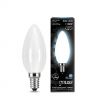Лампа Gauss LED Filament Candle OPAL E14 5W 4100К 103201205 / МВ Лайт