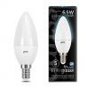 Лампа Gauss LED Candle E14 6.5W 100-240V 4100K 103101207 / МВ Лайт