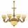 Люстра Бронзовая BOHEMIA IVЕLE CRYSTAL 71101P/8/210 G P1 U ANGEL Золото, Латунь / Богемия Ивеле Кристалл