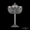 Лампа Настольная BOHEMIA IVELE CRYSTAL 19111L6/25IV NI Никель, Металл / Богемия Ивеле Кисталл