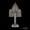 Лампа Настольная BOHEMIA IVELE CRYSTAL 19201L4/H/20IV PA R Патина, Металл / Богемия Ивеле Кисталл